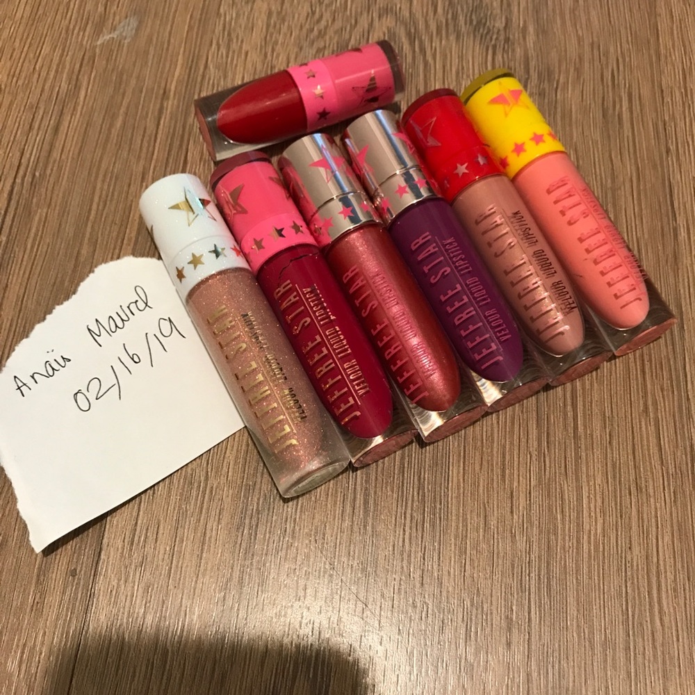 Lot of lightly used Jeffree Star lipsticks